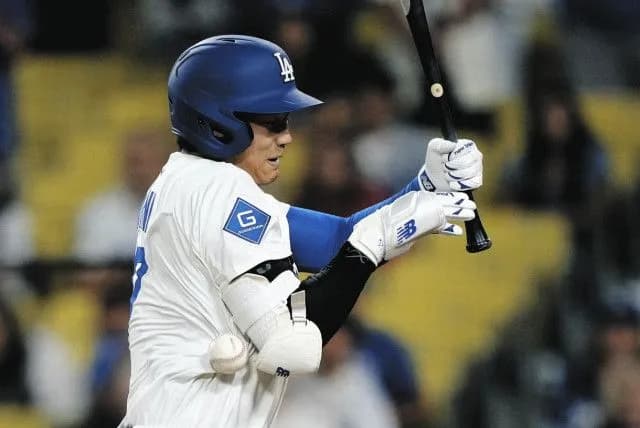 【動画】大谷さん161kmの球をぶつけられる