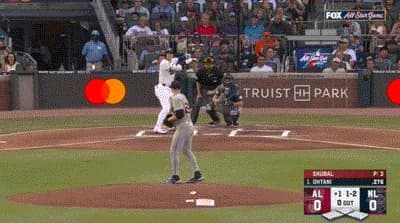 大谷翔平、球宴第1打席でヒット　2年連続3本目…CY賞左腕打ちに場内大歓声