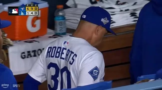 【WS第5戦】ドジャース、世界一連覇へ”崖っぷち”…ブルージェイズに完敗で2勝3敗、大谷翔平も2戦連続無安打と沈黙