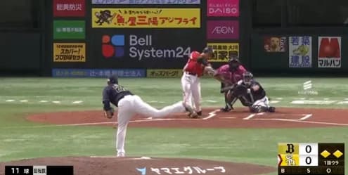 近藤健介がタイムリー！！ホークス三連打で初回から先制！！