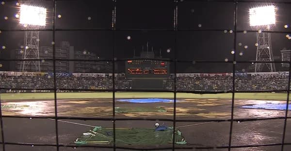 再度試合中断