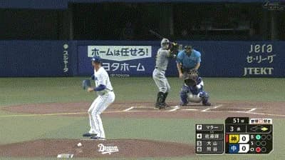 【中日対阪神18回戦】阪神・佐藤輝明、中日・マラーから第３５号先制２ランホームラン！！！！！！！！！！！！！！！！！！！！