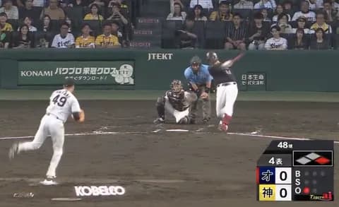 紅林弘太郎 甲子園のバックスクリーンにぶち込む