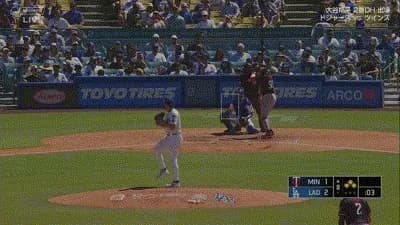 ドジャース・グラスノーの勝ち投手の権利逝く…