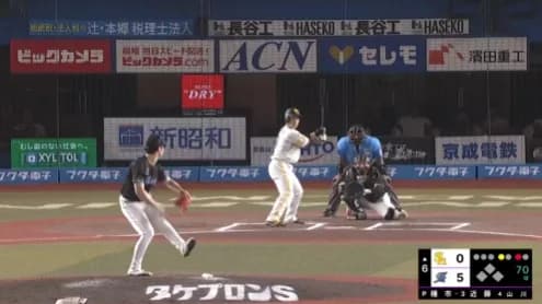 近藤健介が2試合連続のホームラン！！