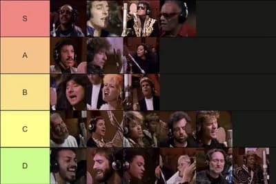 We Are The World のTire表、ついに完成する