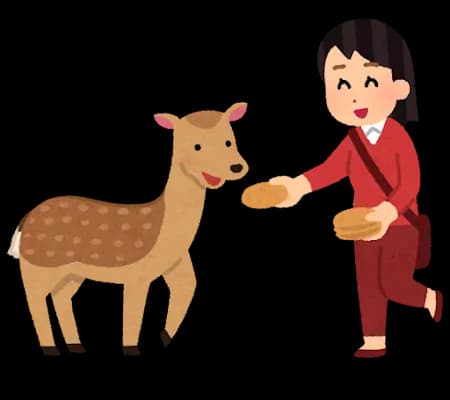 奈良公園でシカと自撮りの女性のスカートの中盗撮疑いで大阪の男逮捕「10人位撮影した」