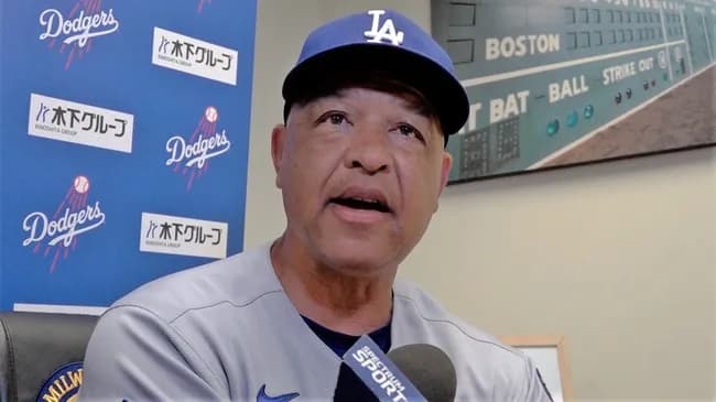 6連敗のド軍ロバーツ監督「なかなかビッグイニングを作れない、肝心の1本が...」と打線に苦言「投手陣はそこそこ安定している」