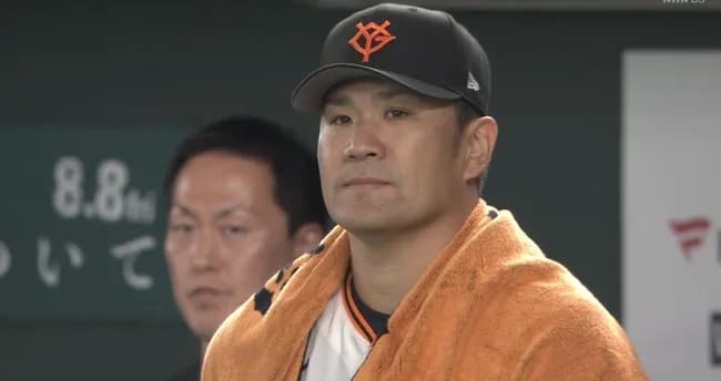 【巨人】田中将大6回途中104球の熱投も、日米通算199勝目ならず 2番手船迫が中村悠に同点打献上