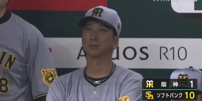 【悲報】阪神、暴投で10失点目