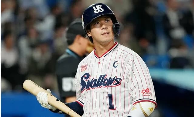 東京ヤクルトスワローズ山田哲人(1).199(151-30)3本12打点0盗塁4失策OPS.545