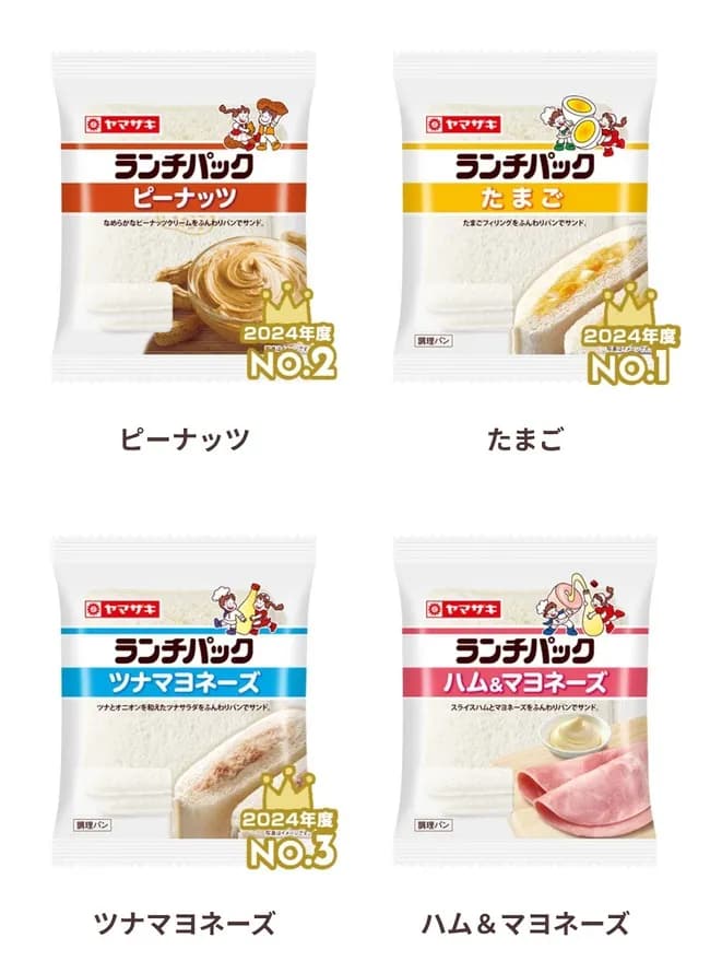ランチパック人気２位『ピーナッツ』←わかる　３位『ツナマヨ』←…？🤔