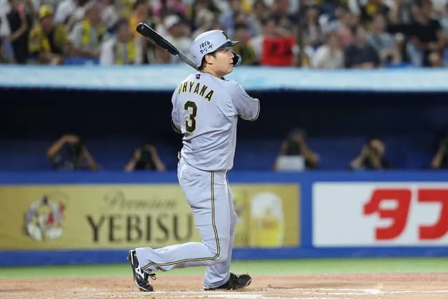 阪神 大山 97試合 .267  5本  49打点 4盗塁  長打率 .357