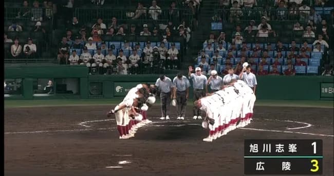 【速報】広陵、初戦突破