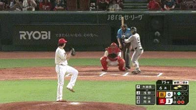 【広島対巨人18回戦】巨人、６回表２アウト二三塁から浅野翔吾の２点タイムリーツーベースで１点差に詰め寄る！！！！！！！！！！！！