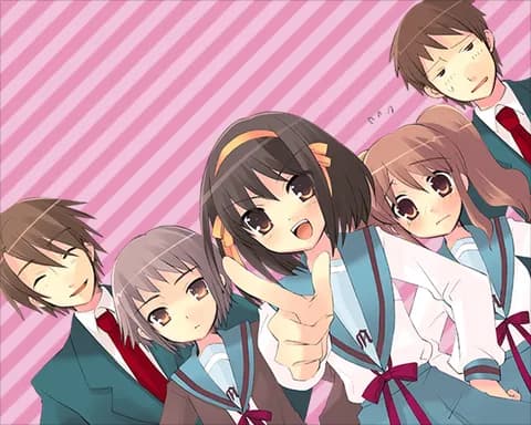 涼宮ハルヒ(顔S身体S性格E)長門有希(顔A身体B性格B)朝比奈みくる(顔S身体S性格A)