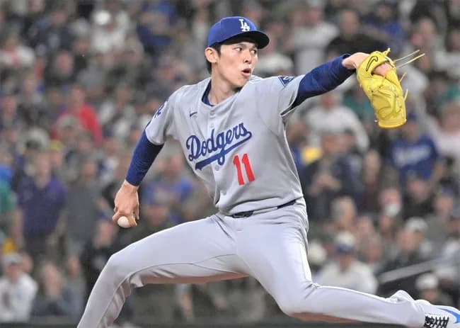 “守護神”佐々木朗希は「バケモノのよう」　最速163キロ…PS初登板に米記者絶賛「救世主だ」