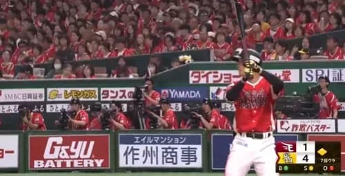 牧原大成が三塁打で攻守で活躍！！柳町が返しさらに追加点！！