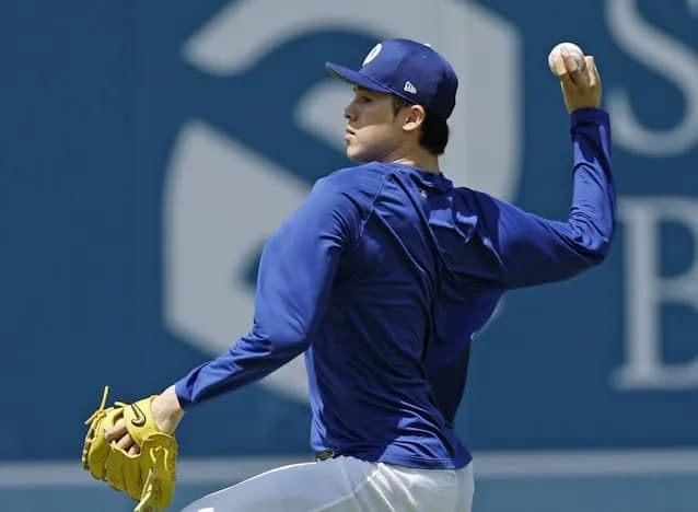 【朗報】佐々木朗希、異例の3日連続キャッチボール