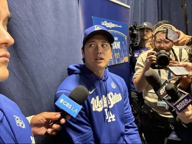 大谷翔平、花巻東高後輩の佐々木麟太郎にエール「最終的には自分の気持ちが大事」前日のドラフトでサプライズ１位指名