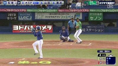 【神宮花火大会】ヤクルト・オスナ、中日・松葉から第６号同点ソロホームラン！！！！！！！！！！！！！【ヤクルト対中日16回戦】