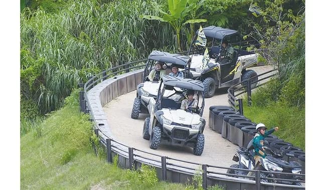 【画像】ジャングリア沖縄のバギー🚙、ド渋滞ｗｗｗｗｗｗｗ