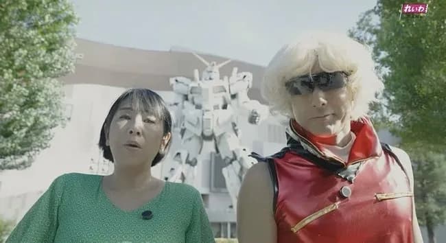 【画像】れいわ山本太郎さん、クワトロ・バジーナのコスプレで登場ｗｗｗｗｗｗ