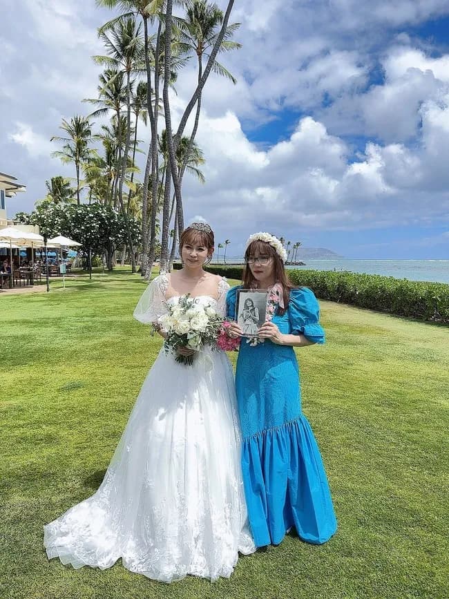 中川翔子「ハワイで結婚式上げました！」