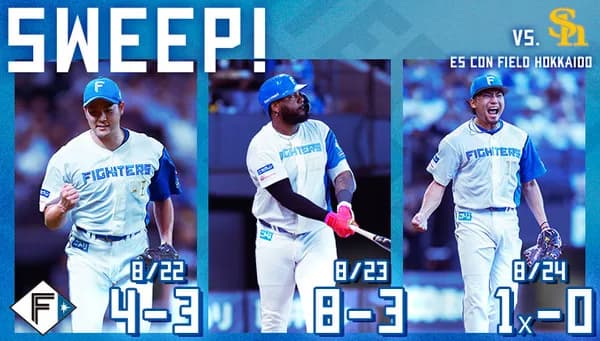 日本ハムとソフトバンクの天王山、凄すぎた模様