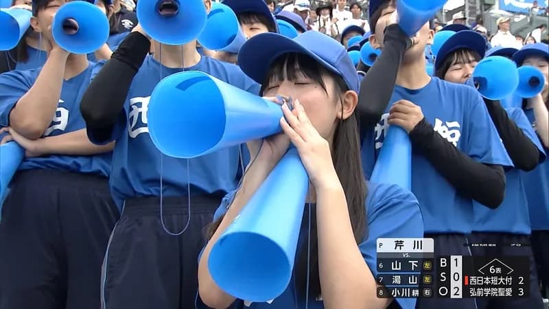 西短のチアリーダ、バチクソに可愛くてXで話題にwwwwwwwwwwww