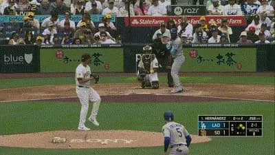 ドジャース　テオスカー・ヘルナンデス、第１１号勝ち越し３ランホームラン！！！！！！！！！！！！！！！！！！！！