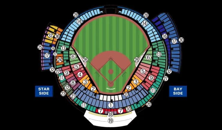 DeNA、CSの本拠地座席図に非難噴出　ビジター応援席を上層ウィングエリアに限定「巨人が２位、中日が３位になって」