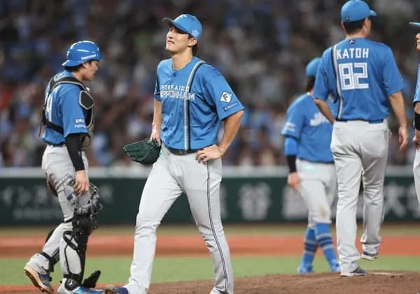 日本ハム12回延長引き分けで首位ソフトバンクとゲーム差なしに