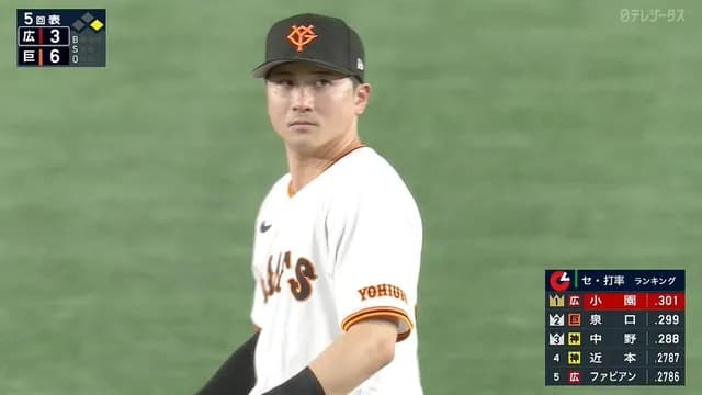 読売巨人軍は小園選手の首位打者を全力で応援します