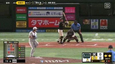 【ソフトバンク対ロッテ20回戦】ソフトバンク・牧原大成、サヨナラタイムリー！！！！！！！！！！！！！！！！！