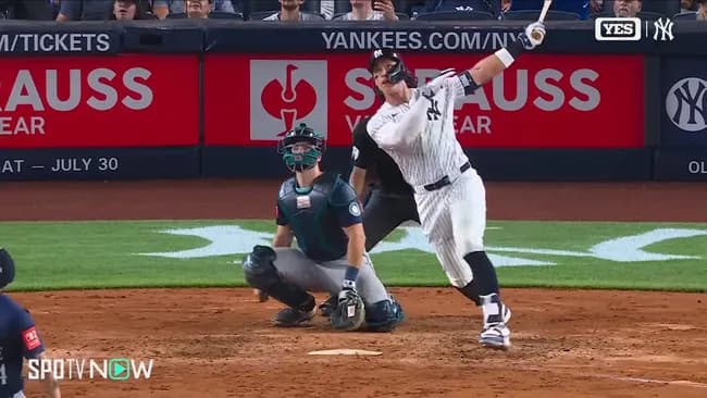 【悲報】アーロン・ジャッジ .360 34本 75打点 出塁率.467 OPS1.205←率直な感想