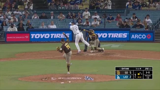 【動画】大谷さん161kmの球をぶつけられる