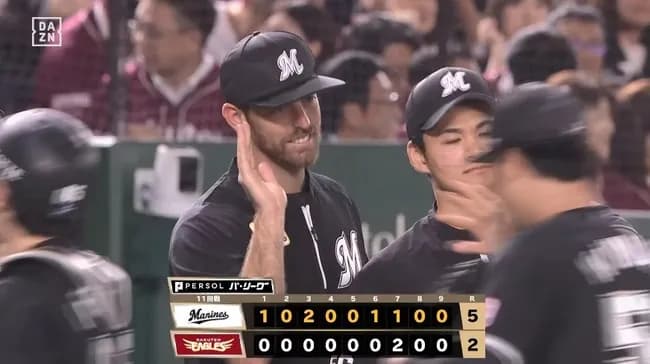 【楽天対ロッテ11回戦】ロッテが快勝　連敗「５」＆ビジター連敗「１０」でストップ　藤原がチーム４８イニングぶり適時打　サモンズ来日初勝利、先発の白星は１３試合ぶり