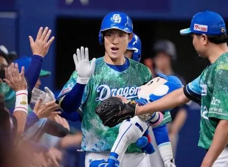 中日上林＆大野、崖っぷちから見事復活　カムバック賞受賞なるか