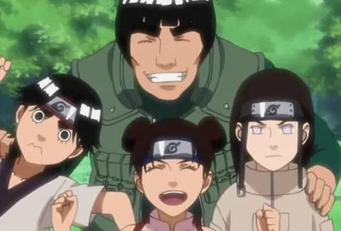 ナルトのガイ班www