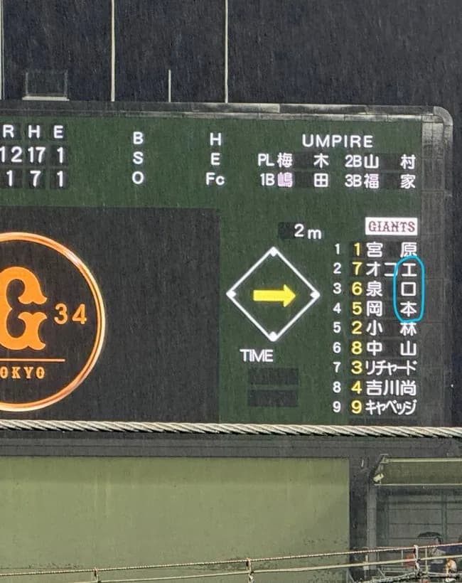 【画像】阿部慎之助、巨人歴代最強打線を完成させてしまうｗｗｗｗ