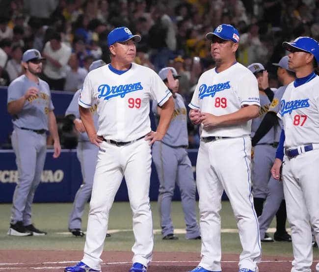 【中日】井上監督「完璧に打たれた」橋本侑樹が佐藤輝明に痛恨の逆転28号３ラン被弾／一問一答