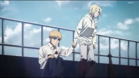 進撃巨人の最終章見てるんやが、アルミンとアニがいい感じなんやが、