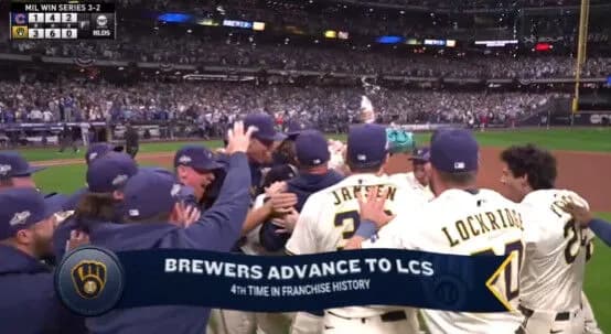 ナ・リーグ優勝決定シリーズはブルワーズvs.ドジャースに決定！！！！！！！！