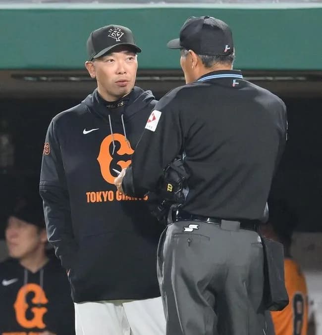 巨人　阿部慎之助監督がキャベッジ＆若林の現状明かす　アクシデントで途中交代「明日の状態を見て」大勢は「明日は来ますよ」