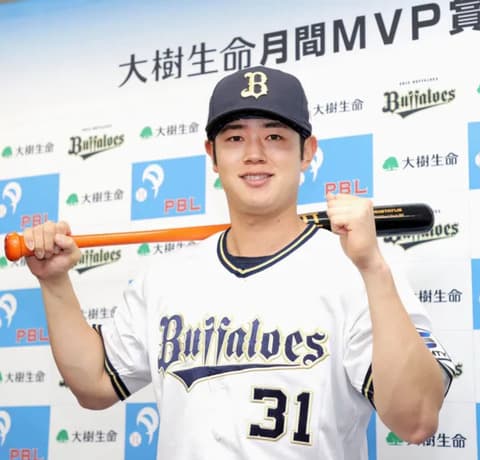 太田椋が初の月間ＭＶＰ「とてもうれしい」４月は右打者の球団記録に並ぶ月間３９安打