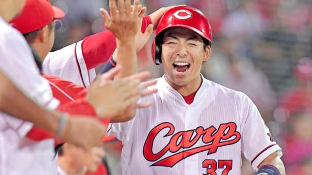 野間峻祥(打率.339)←カープ最強打率なのにスタメンが少ない理由