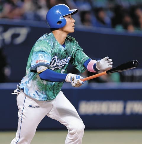 中日上林、チームに欠かせない存在に　いまだに4部門でチームトップ