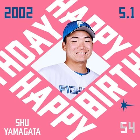 今日は山縣秀選手のお誕生日です！おめでとうございます！