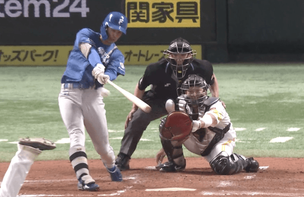 【速報】日ハム万波石井の連続タイムリーで先制ｷﾀ━━━━(ﾟ∀ﾟ)━━━━!!